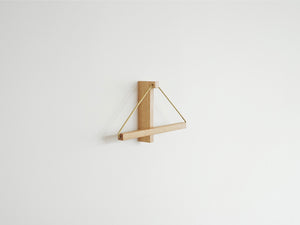 ~入手困難照明(ブラケットライト) 三ッ葉屋家具店~ 6 タオルハンガー<br><font size="2">(ナラ)</font>