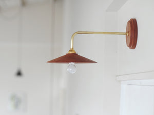 ~入手困難照明(ブラケットライト) 三ッ葉屋家具店~ 3 ウォールランプ<br><font size="2">Mサイズ(チェリー)</font>